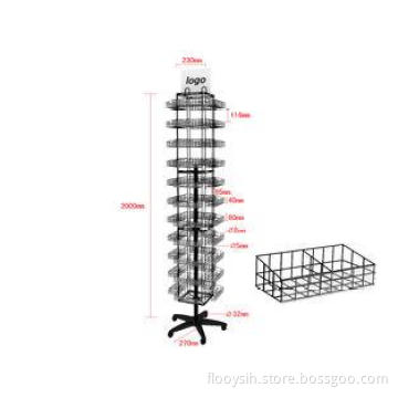 Necklace / Bracelet Retail Display Stands Rotating Display